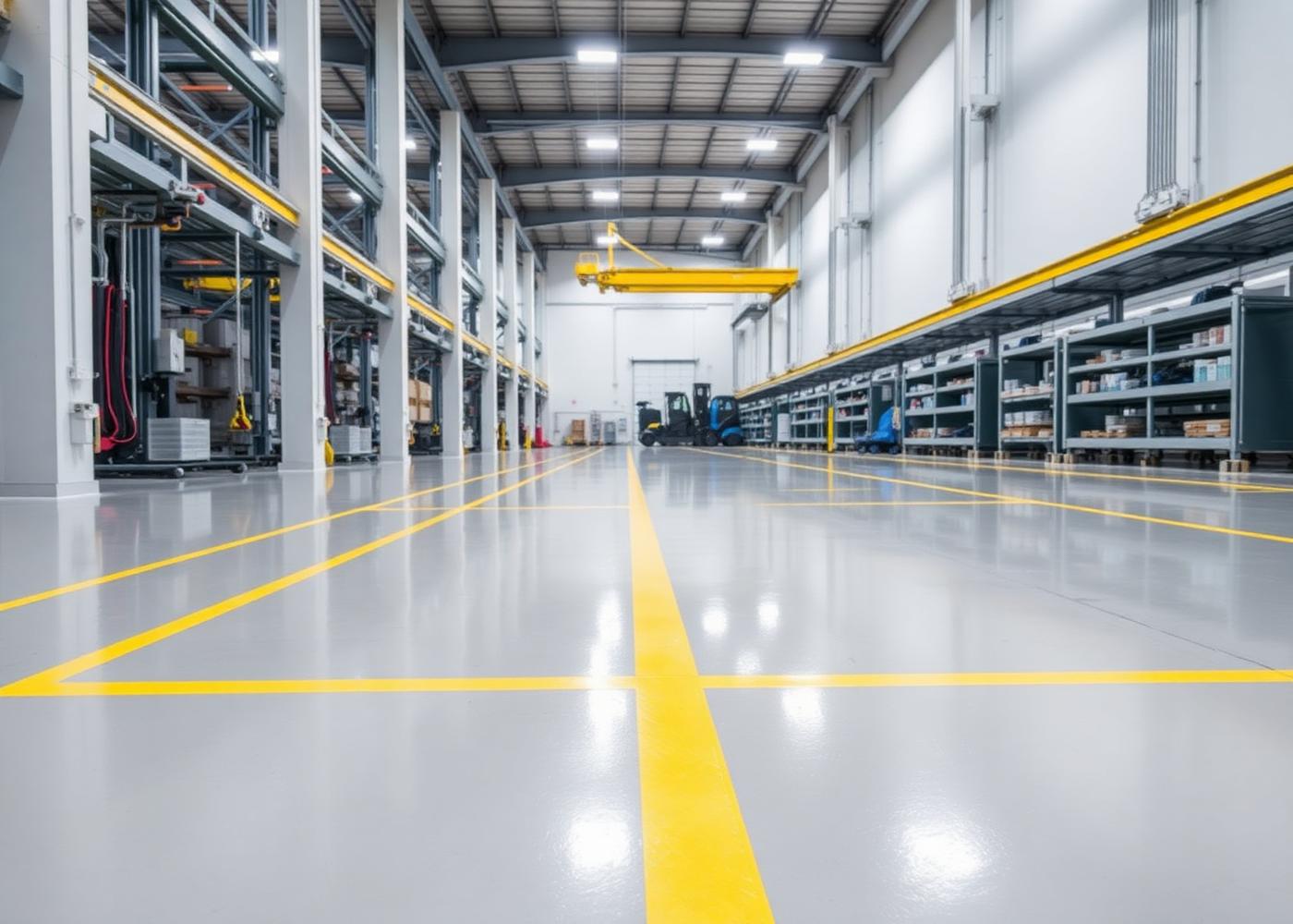 Factory epoxy floor — Unanderra